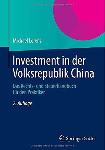 Book Investment China