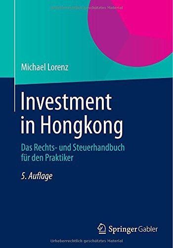 Book Investment Hongkong