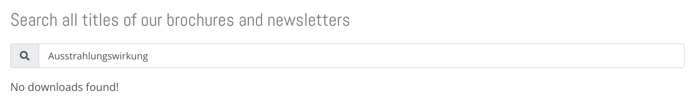 text for search results